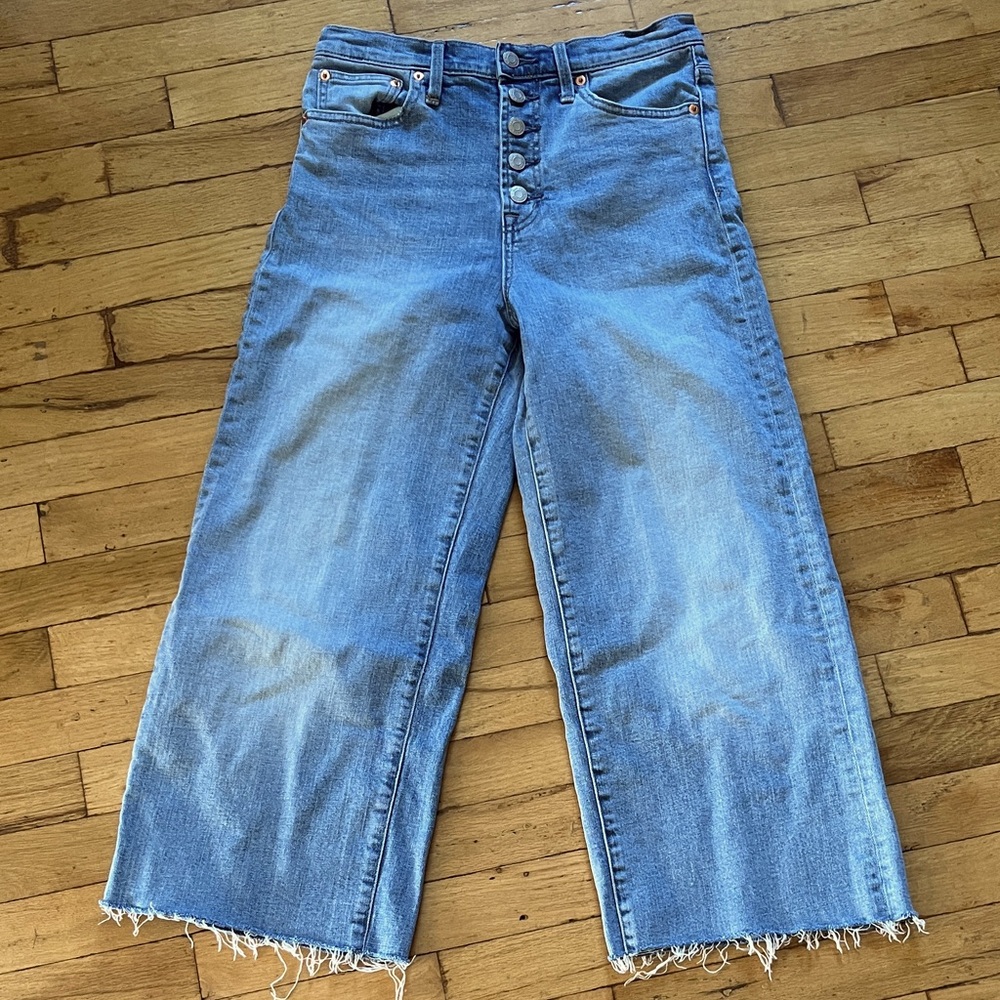 GAP Light Denim Blue Flare Jeans